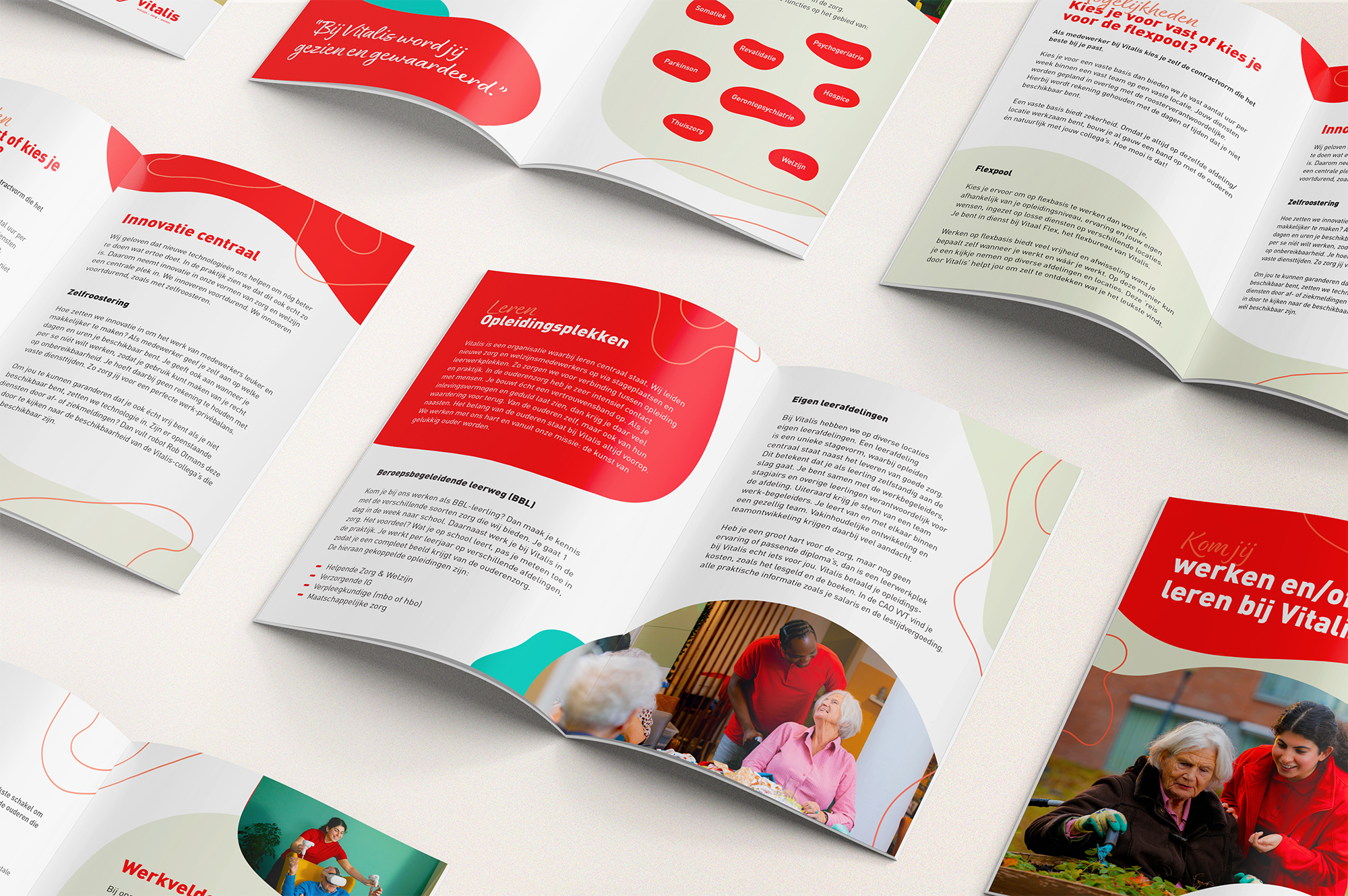 Brochure werken & leren